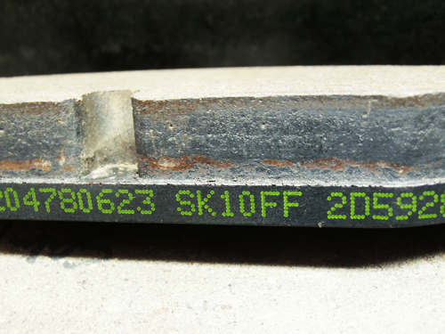 Japan brake marked sample by LINX 4900